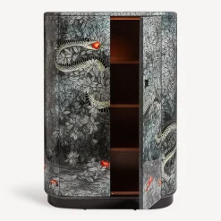Fornasetti Cabinets<Peccato Originale Curved Cabinet