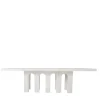 Dimarmo Dining Tables<Portici Travertino Marble Dining Table