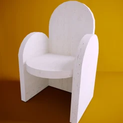 Dimarmo Chairs<Portici Travertino Marble Chair