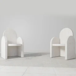 Dimarmo Chairs<Portici Travertino Marble Chair