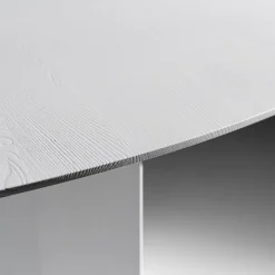 Albedo Dining Tables<Praia Elliptical White Dining Table