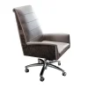 Giorgio Collection Office Chairs<Presidential Gray Leather Office Chair