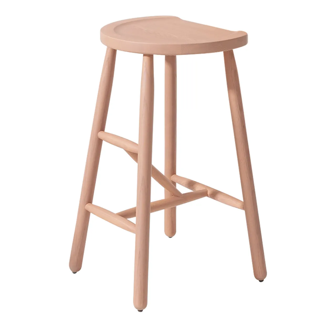 Billiani 1911 Bar Stools<Puccio 711 Pink Stool by Emilio Nanni