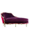 Salda Chaises<Purple Chaise-longue Louis XV