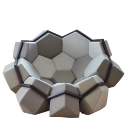 Biosofa Armchairs<Quartz Ecological Armchair by CRTL ZAK and Davide Barzaghi