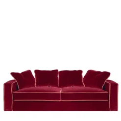 Biosofa Sofas<RAFAELLA BIO red and orange 3-seater SOFA