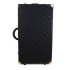 Terrida Trunks<Regale Quilted Medium Black Suitcase