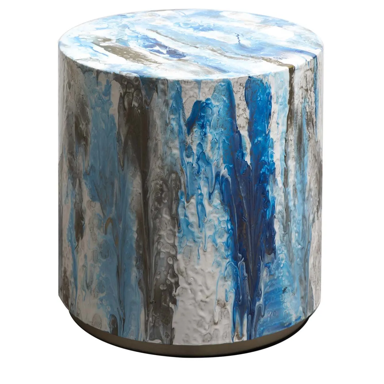 BAU Design Side Tables<Resin Drip Side Table #3