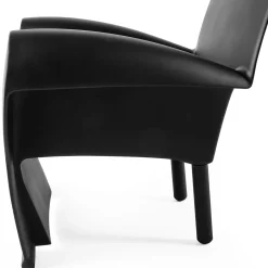 Baleri Italia Armchairs<Richard III Black Armchair by Philippe Starck