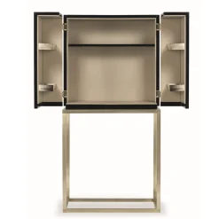 Armani Casa Bar Cabinets<Riesling Bar Cabinet Brushed greige oak