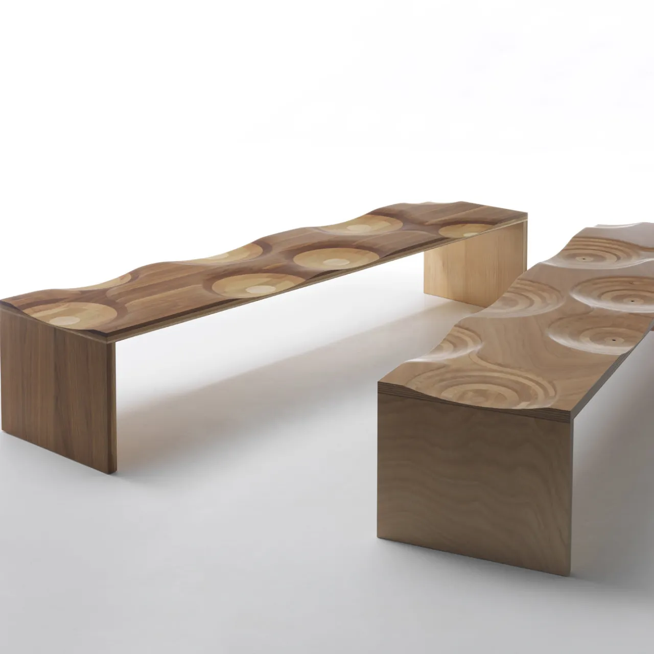 Horm Benches<Ripples Bench by Toyo Ito