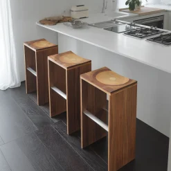 Horm Bar Stools<Ripples Stool by Toyo Ito