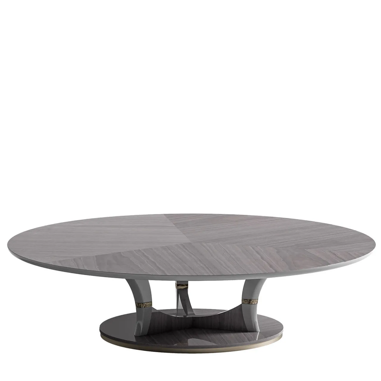 Alberto & Mario Ghezzani Coffee Tables<River Round Coffee Table