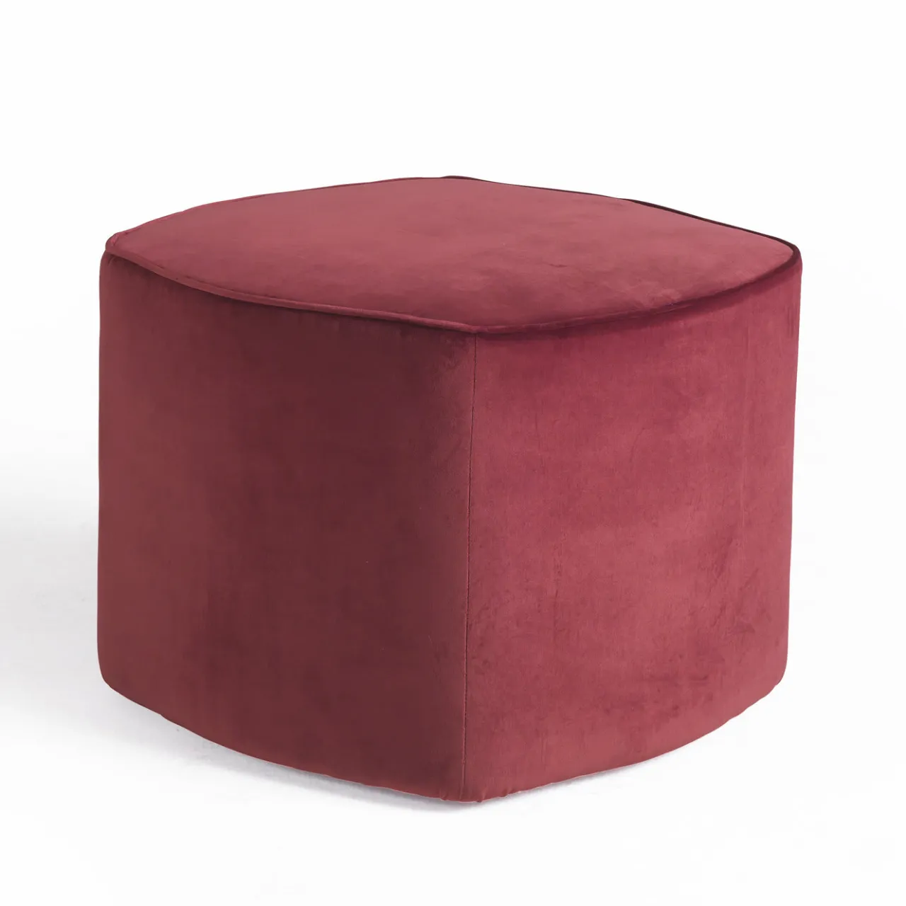 Zanaboni Ottomans & Poufs<Romance Ed/20 042 Red Pouf By Studio Mamo