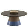 Morica Design Coffee Tables<Sablier Small Table with Clay Base & Laguna Oak Veneer Top