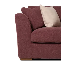 Mantellassi 1926 Sofas<Sandy bordeaux bouclè sofa