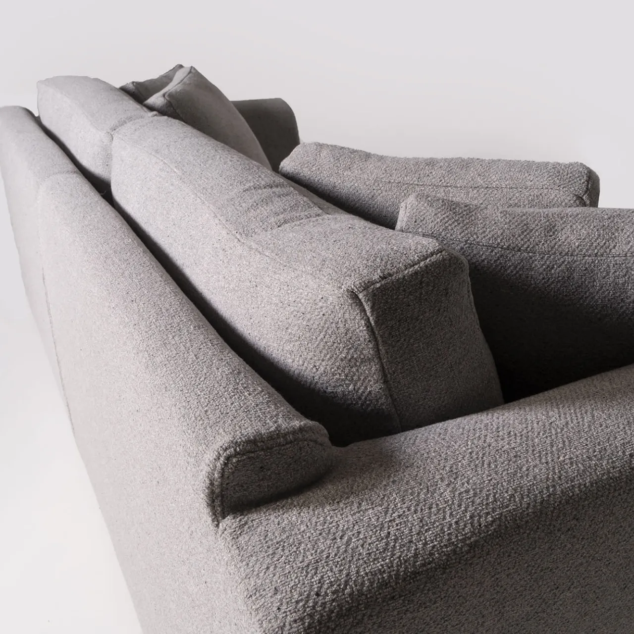 Mantellassi 1926 Sofas<Sandy light gray sofa