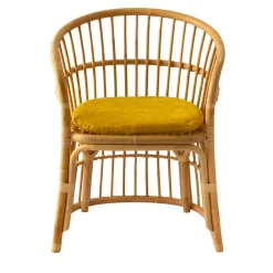 Mila Maurizi Armchairs<Savanna Manao & Manila Cane Armchair With Cushion
