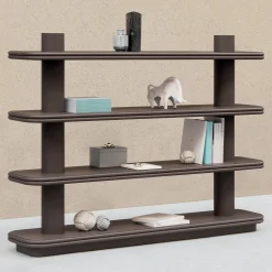 Giobagnara Bookcases<Scala Leather Bookcase