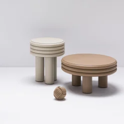 Giobagnara Stools<Scala Round Dark Green Stool