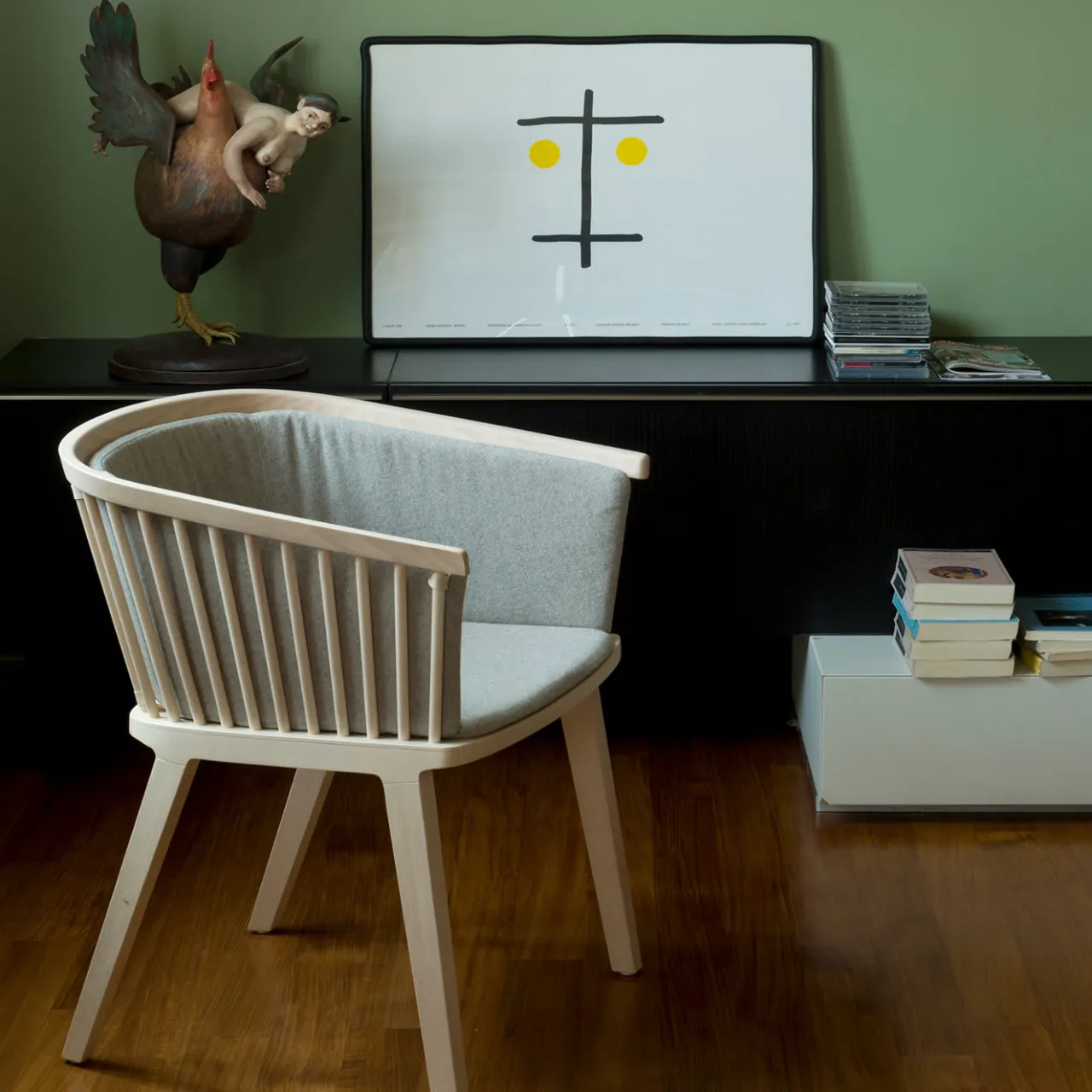 Colé Armchairs<Secreto Grey Armchair