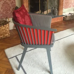 Colé Chairs<Secreto Orange and Grey Armchair