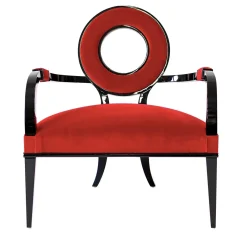 Extroverso Lounge Chairs<Selene Red Lounge Chair by G. Ventura