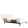 Lispi Beds<Serafino Iron & Wicker Double Bed by Mario Scairato