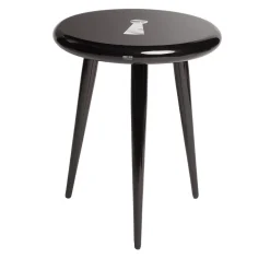 Fornasetti Stools<Serratura Black Stool