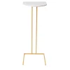 Splot Design Side Tables<Shedir Astrid White Marble Side Table