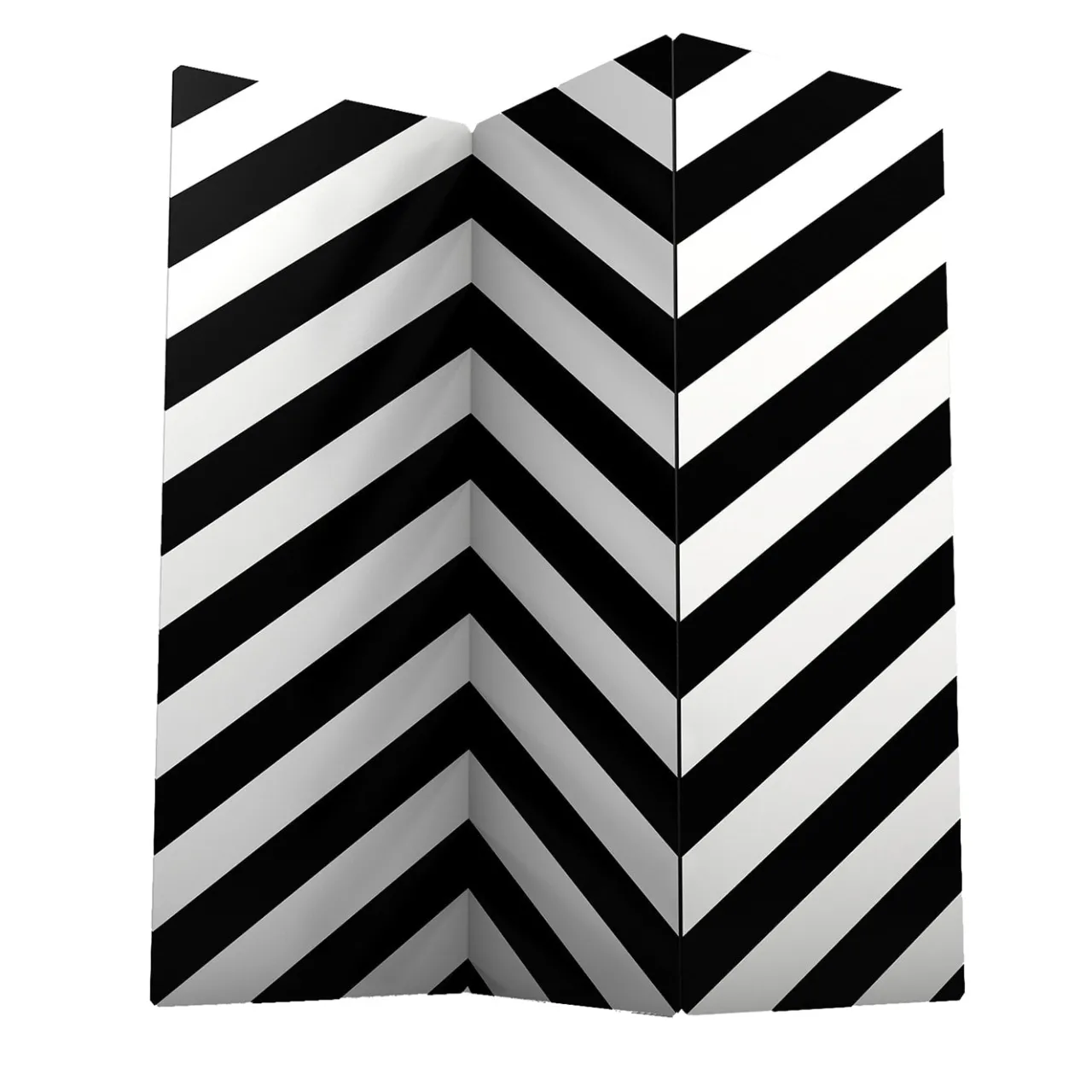 altreforme Room Dividers<Simbolo Zig-Zagged Stripes Black-and-White Room Divider