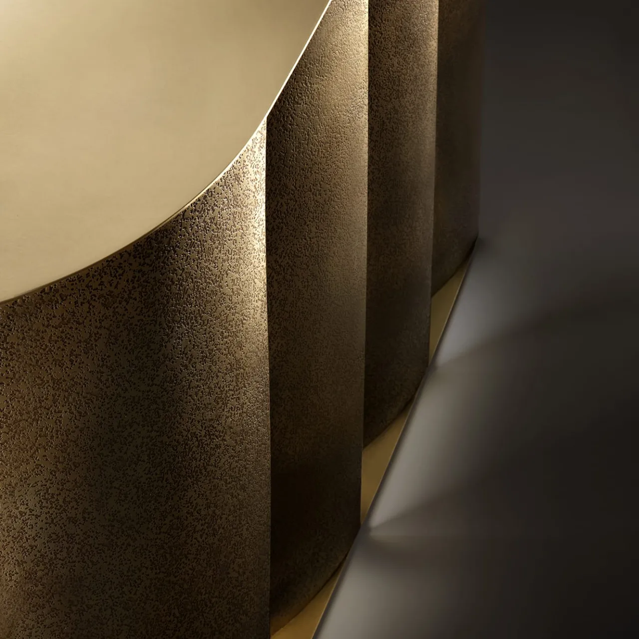 De Castelli Consoles<Sinestesia Brushed Brass Console by TIPSTUDIO