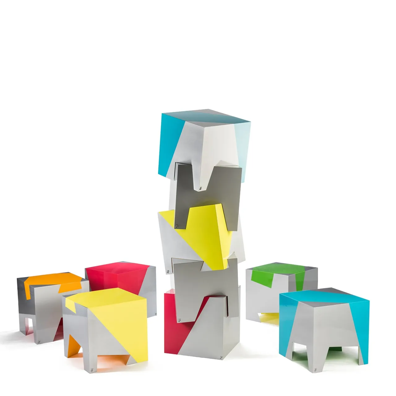 altreforme Stools<Sissi Polychrome Stool #3