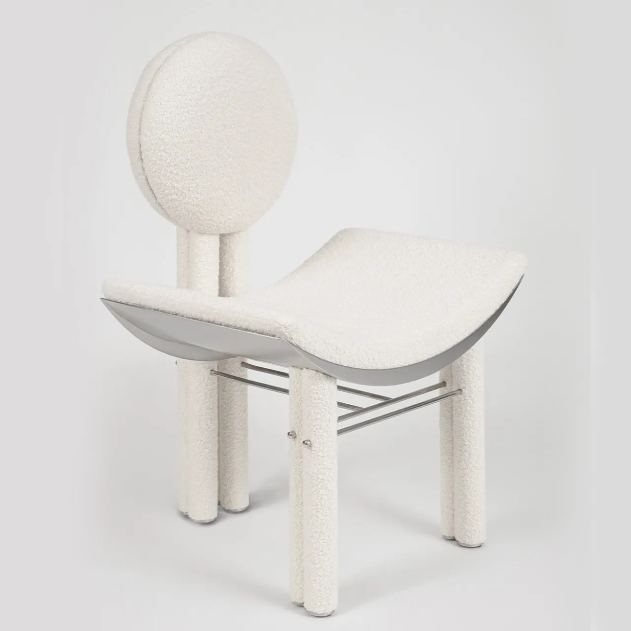 DalMoto Chairs<Sister Moon White Dining Chair