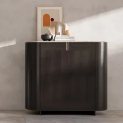 CPRN Homood Cabinets<Sky Grey High Sideboard