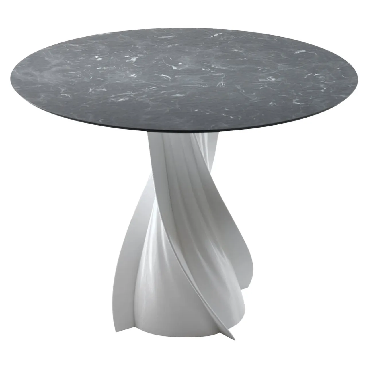 Elli Dining Tables<Soho Reverse Gray And White Bioplastic Dining Table