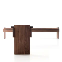 Lando Benches<Sonetto Walnut Wood Bench