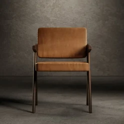 Giopagani Chairs<Souvenir Brown Leather Chair