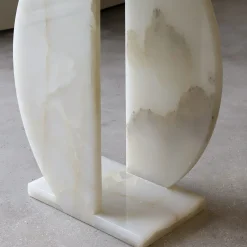 Stone Stackers Consoles<SSC105 Onyx Marble Sculptural Console