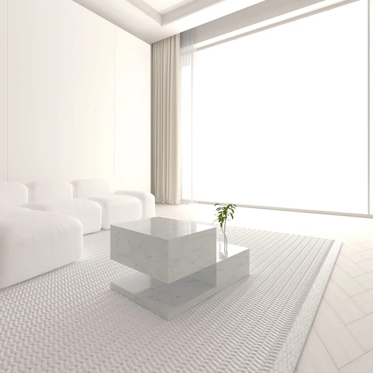 Dimarmo Coffee Tables<Stable Carrara Coffee Table