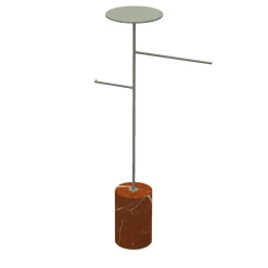 Nunzia Ponsillo Coat Stands<Stelo Red Alicante and Green Coat Hanger and Object Rack