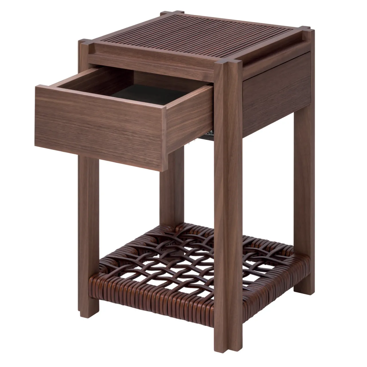 Giobagnara Nightstands<Structura Crisscross Small Square Side Table