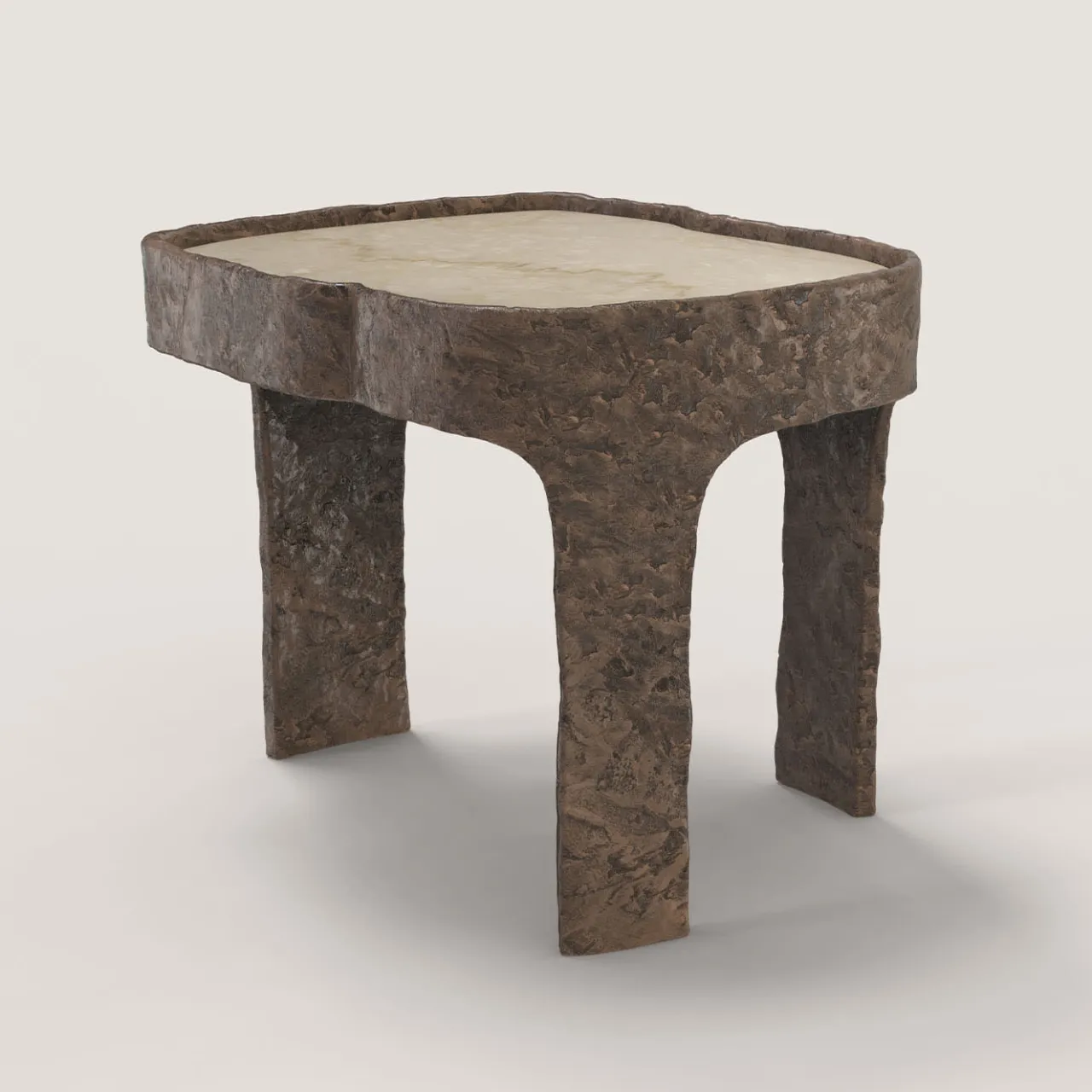 Edizione Limitata by Simone Fanciullacci Side Tables<Sumatra Bronze V1 Side Table