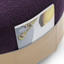 Morica Design Ottomans & Poufs<Sumo Beige & Purple Pouf