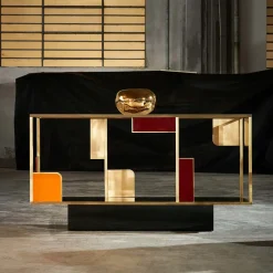 Marioni Bookcases<Sunset Console