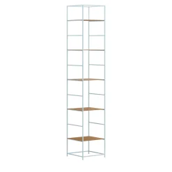 Marco Ripa Bookcases<Supermodulare Light Blue Iron 1-Column Bookshelf