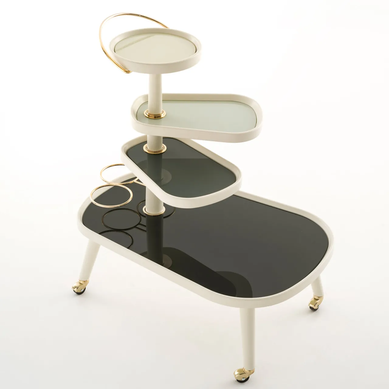 Colé Serving Tables<Sushi Kart 4 Greys Cart