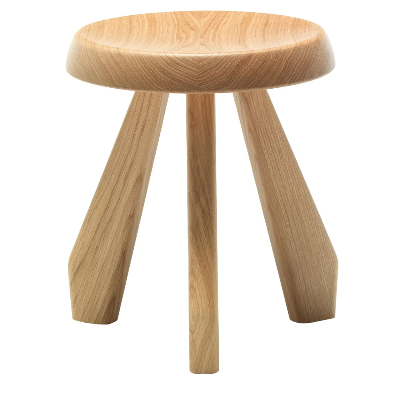 Cassina Stools<Tabouret Méribel by Charlotte Perriand - Natural Oak