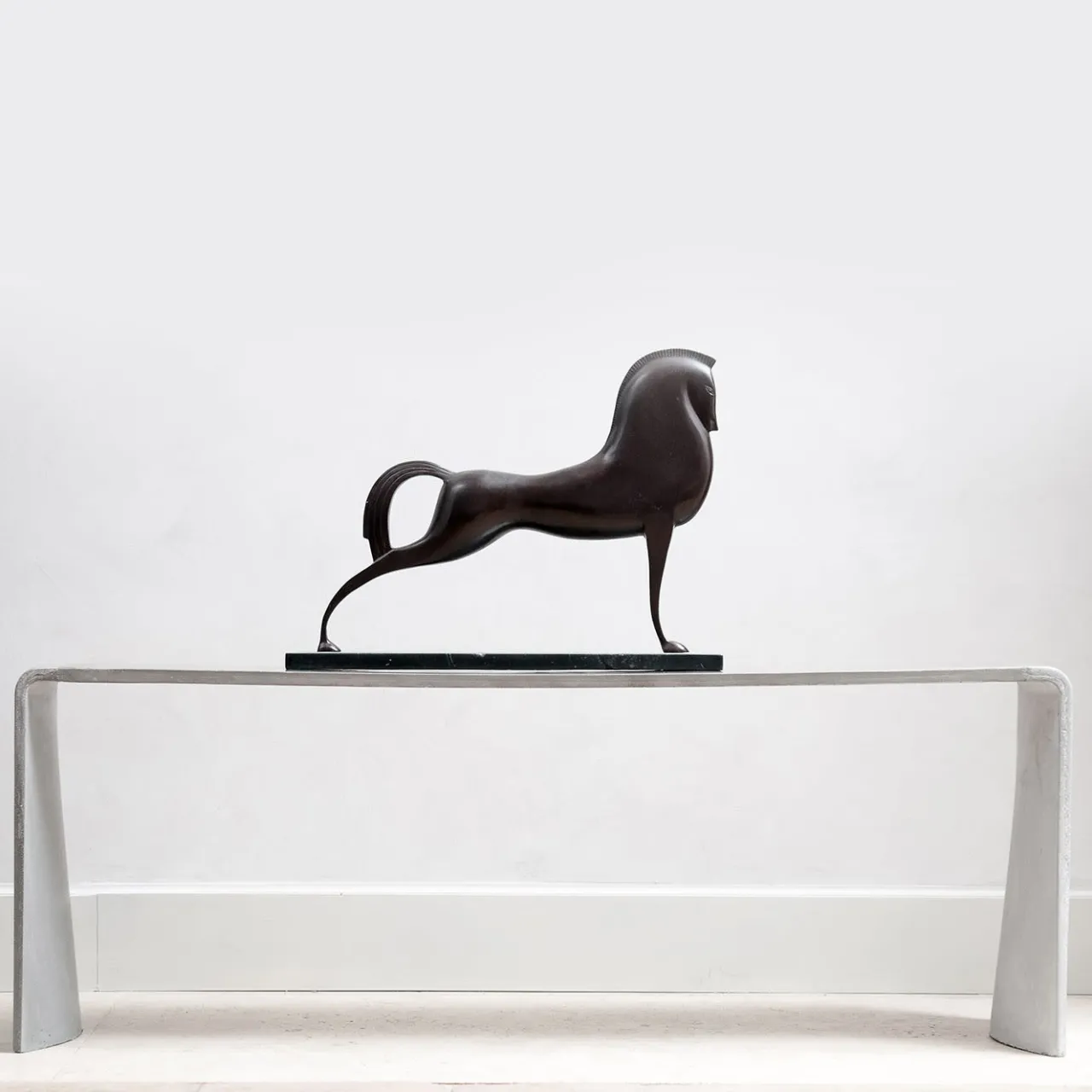 Forma & Cemento Consoles<Tadao Low Console Table