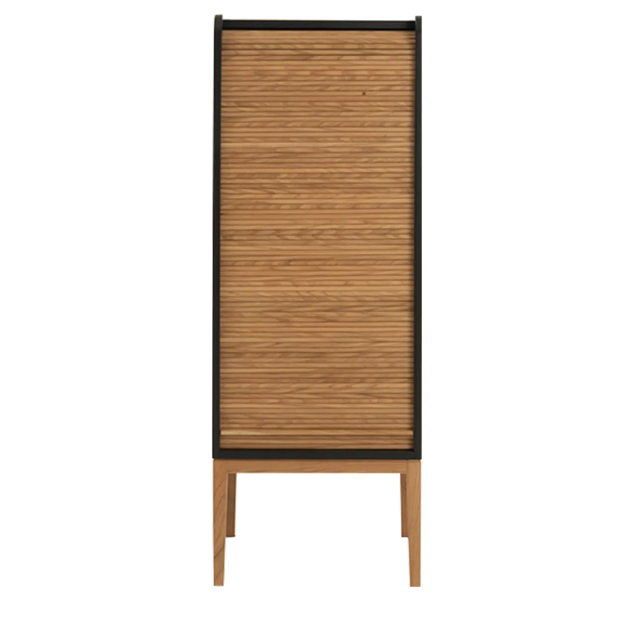Colé Cabinets<Tapparelle Black Cabinet by Emmanuel Gallina